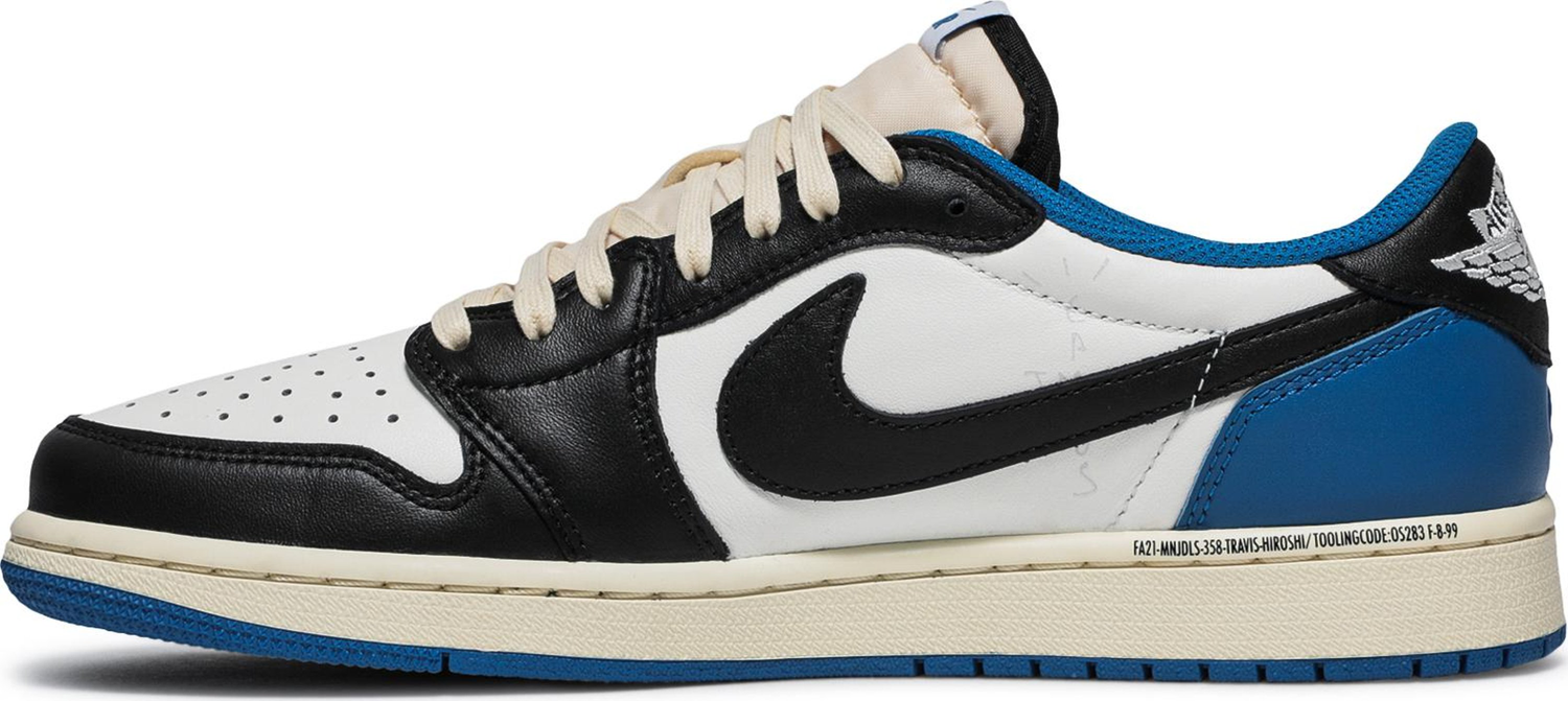 Fragment Design x Travis Scott x Air Jordan 1 Retro Low - suelastore