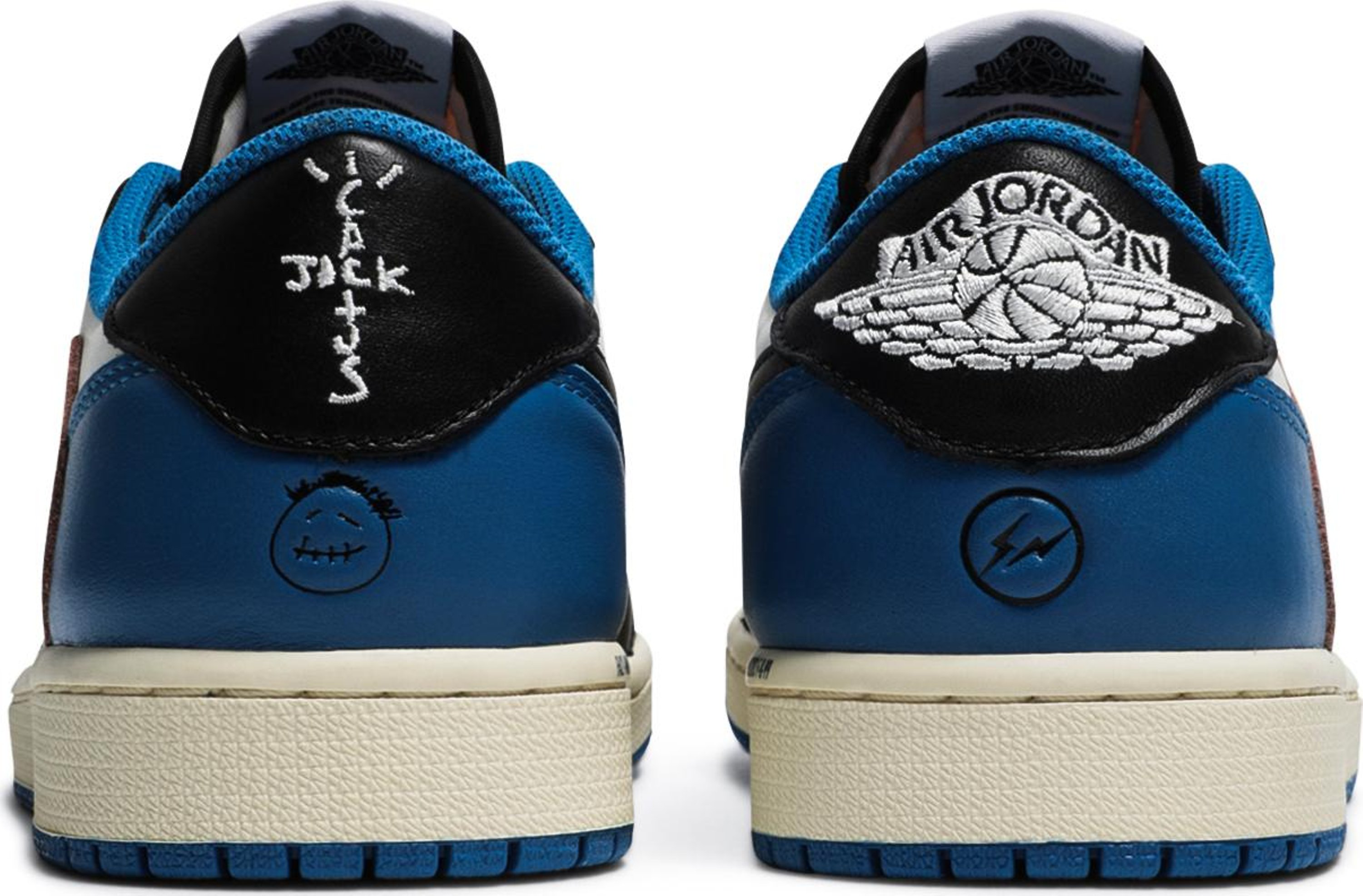 Fragment Design x Travis Scott x Air Jordan 1 Retro Low - suelastore