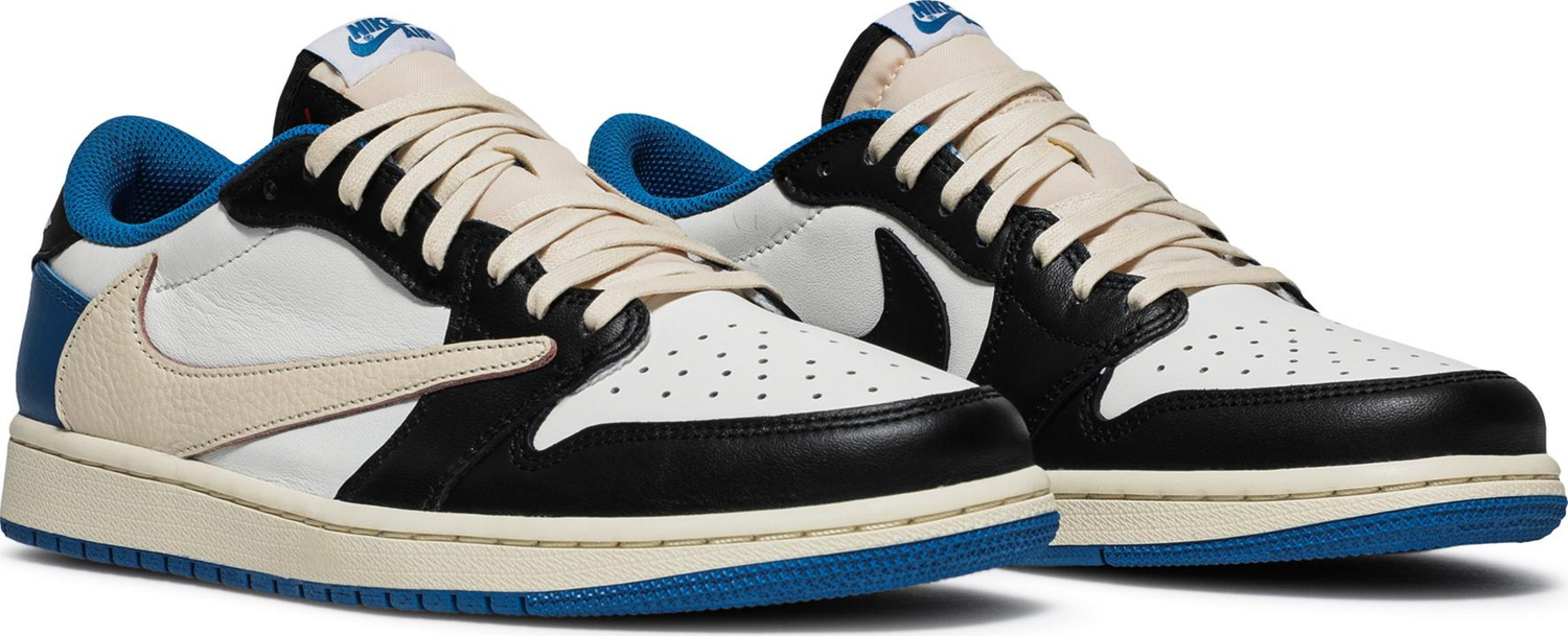 Fragment Design x Travis Scott x Air Jordan 1 Retro Low - suelastore